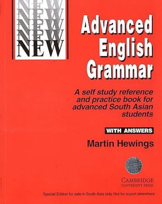 Advanced English Grammar with Answers By Martin Hewings