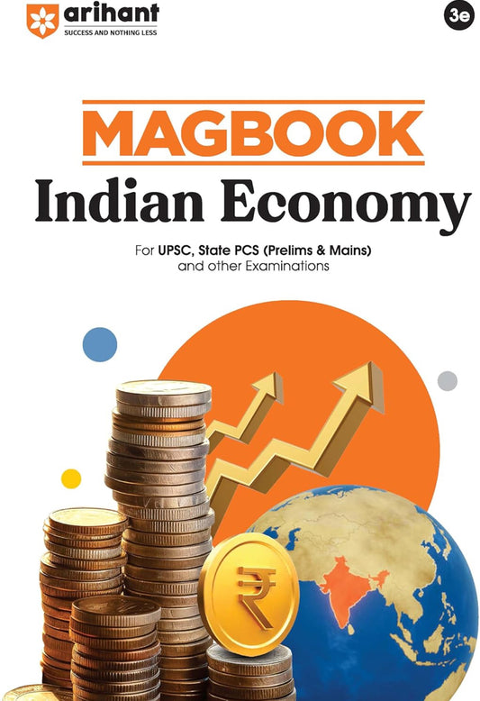 Arihant Magbook Indian Economy For UPSC & State PCS Exams[English Medium]