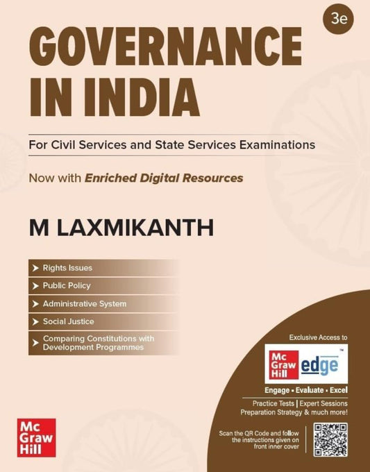 Governance in India By M. Laxmikanth For Civil Services & Other Exams[English Medium]
