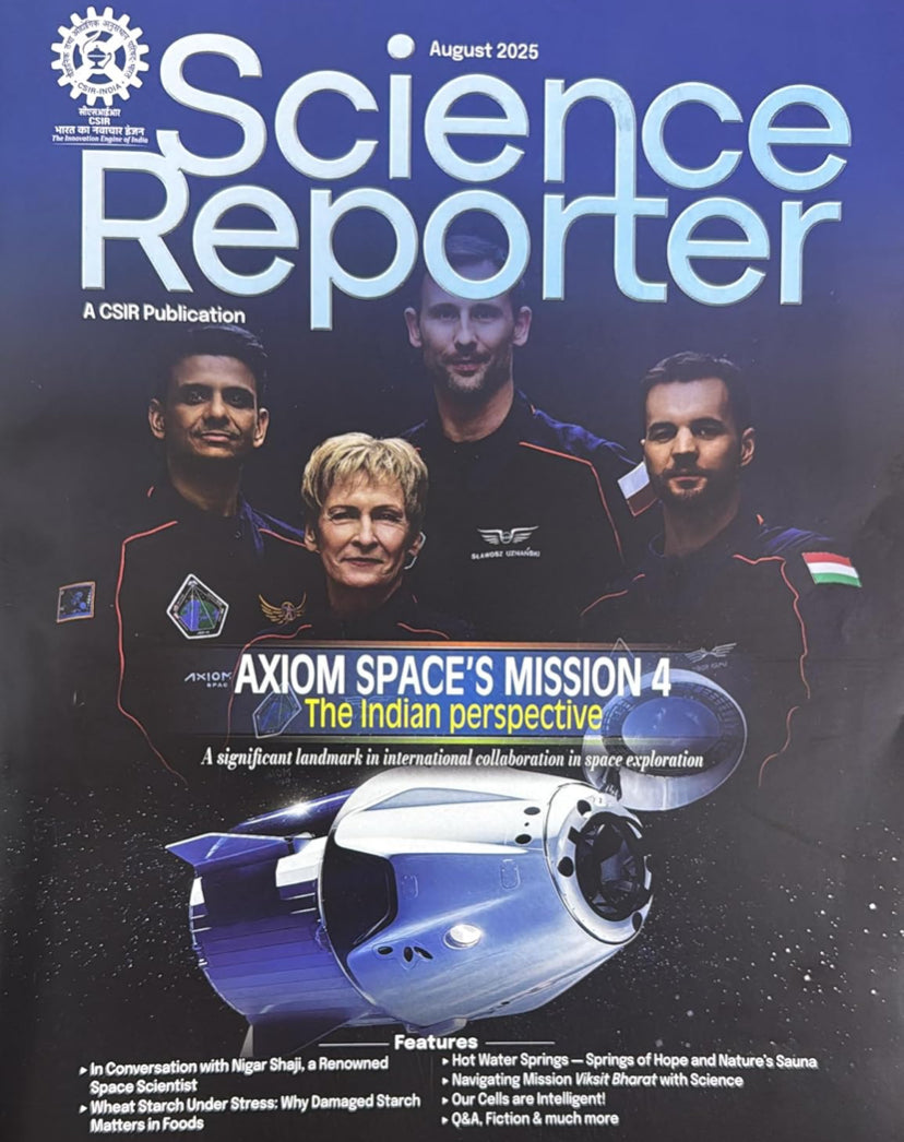 Science Reporter August 2025 Monthly Edition[English Medium] – Vaacho