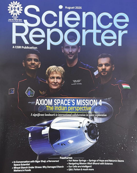 Science Reporter August 2025 Monthly Edition[English Medium]