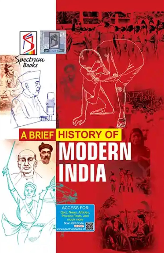 Spectrum A Brief History of Modern India by Rajiv Ahir[English Medium]